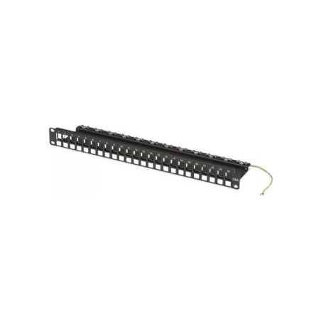 Black Box BLACKBOX CAT6A BLANK PATCH PANEL, 24-PORT - 24 PORT
