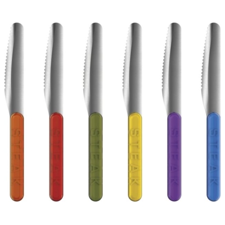Viceversa Pointles set of 6 steak knives 15900
