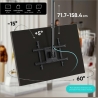 Onkron TV SET ACC CEILING MOUNT/32-80" BLACK N1L-B ONKRON