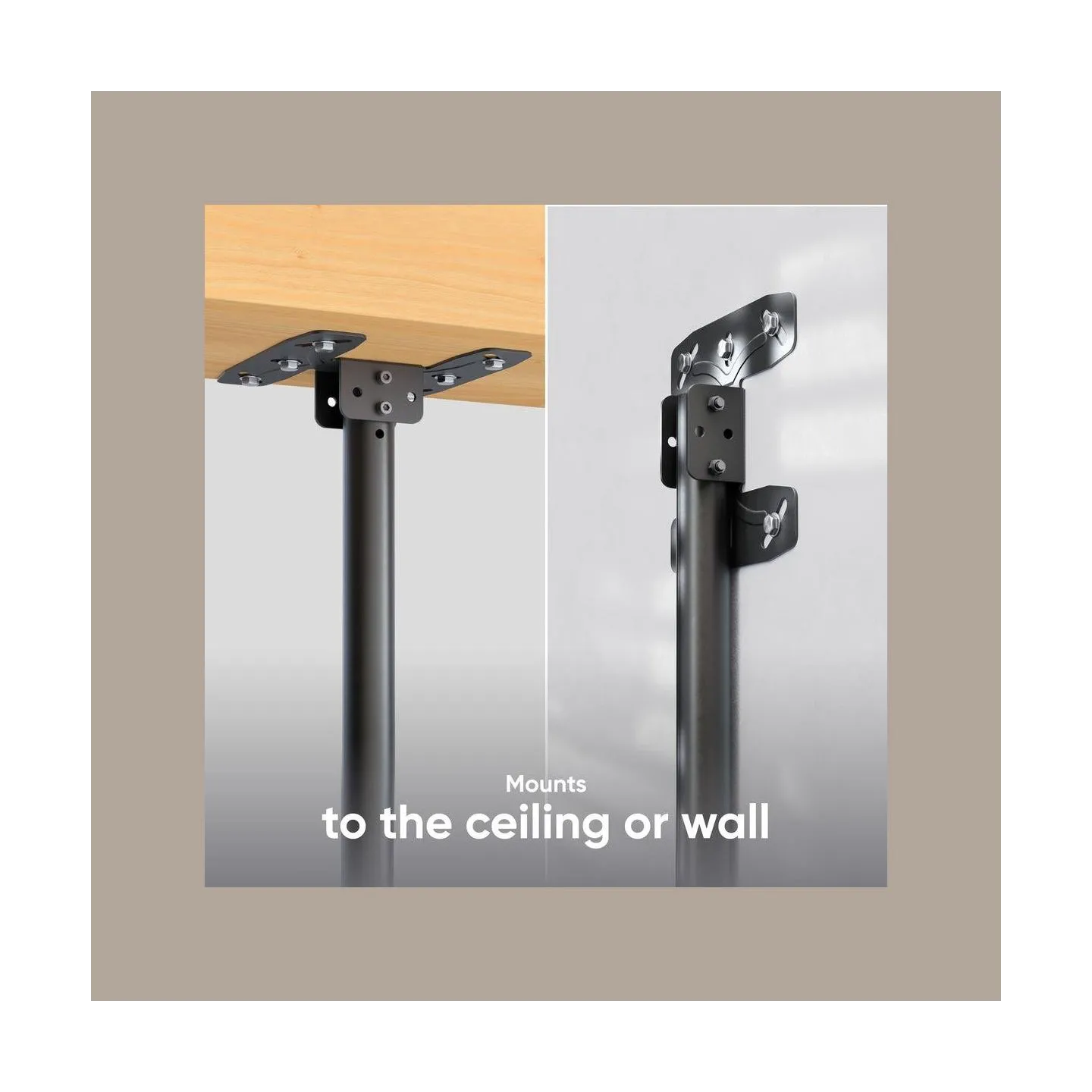 Onkron TV SET ACC CEILING MOUNT/32-80" BLACK N1L-B ONKRON