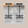 Onkron TV SET ACC CEILING MOUNT/32-80" BLACK N1L-B ONKRON