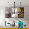 Onkron TV SET ACC CEILING MOUNT/32-80" BLACK N1L-B ONKRON