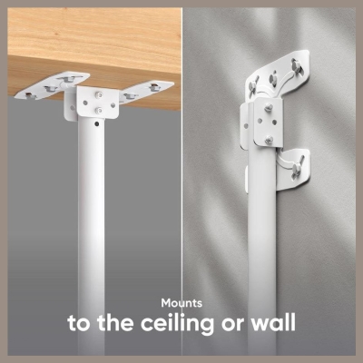 Onkron TV SET ACC CEILING MOUNT/32-80" WHITE N1L-W ONKRON