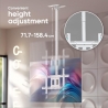 Onkron TV SET ACC CEILING MOUNT/32-80" WHITE N1L-W ONKRON