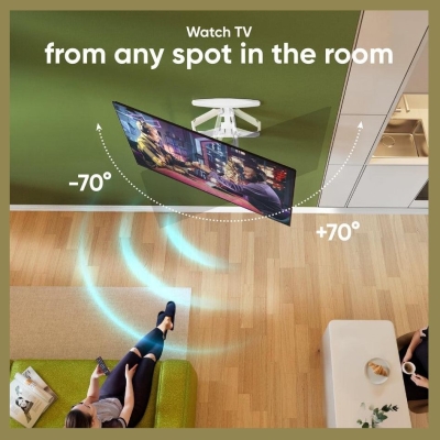 Onkron TV SET ACC WALL MOUNT/40-75"/WHITE M6L-W ONKRON