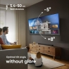 Onkron TV SET ACC WALL MOUNT/40-75"/WHITE M6L-W ONKRON