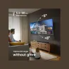 Onkron TV SET ACC WALL MOUNT/40-75"/WHITE M6L-W ONKRON