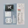 Onkron TV SET ACC WALL MOUNT/40-75"/WHITE M6L-W ONKRON