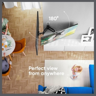 Onkron TV SET ACC WALL MOUNT /32-65"/BLACK M4-B ONKRON