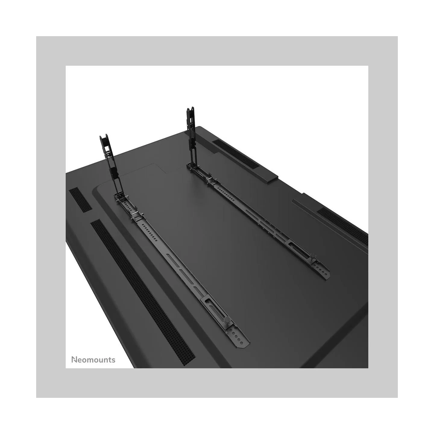 Neomounts TV wall mount WL30-750BL18P heavy duty (XL, 100 kg, portrait, kickstand)