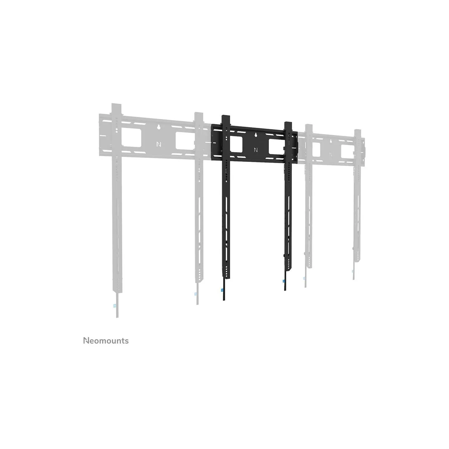 Neomounts Wall mount | WL30-750BL18P Heavy duty wall mount | Adjustable Height | 50-98 " | Maximum weight (capacity) 100 kg | Bl