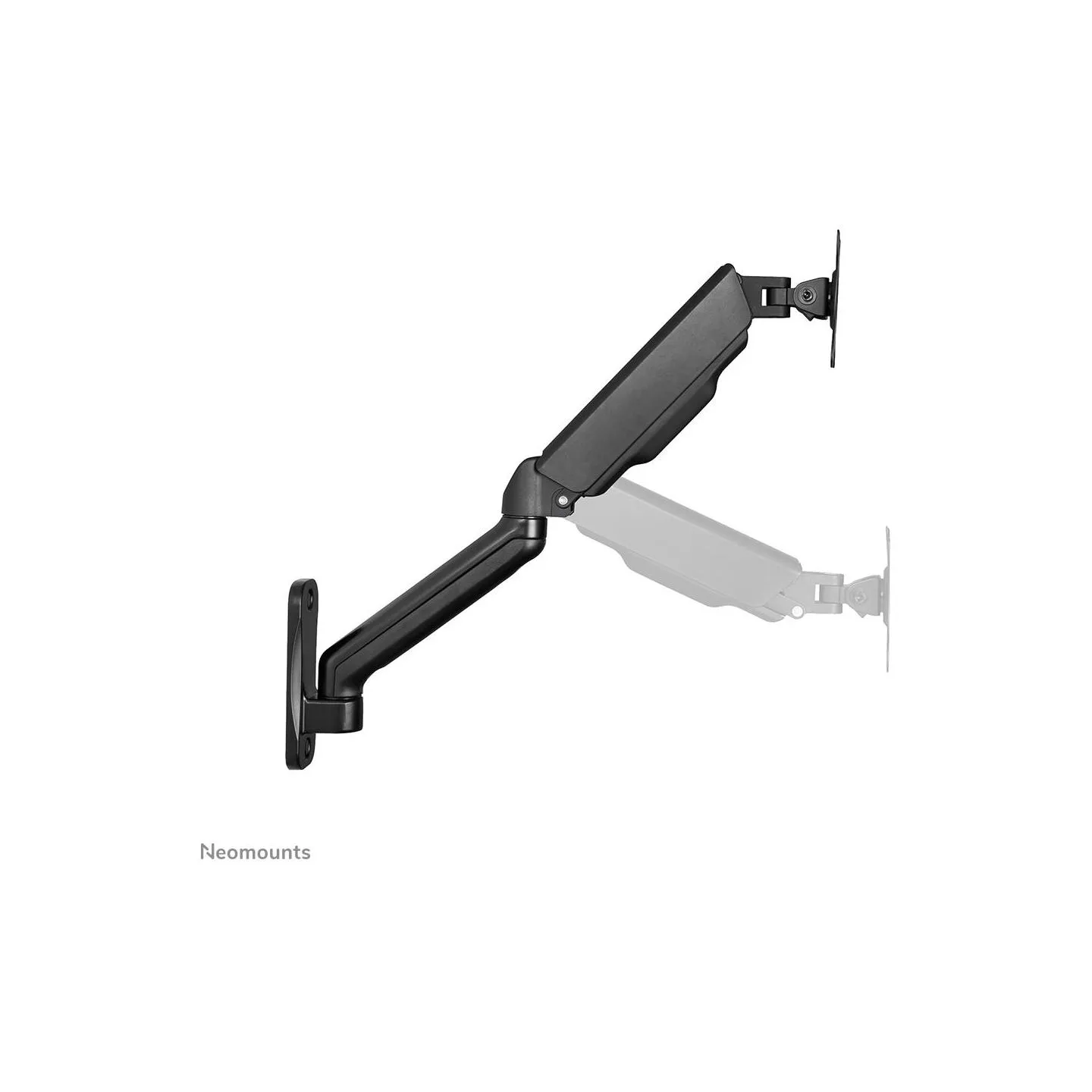 Neomounts BY NEWSTAR WALL MOUNTED GAS SPRING MONITOR ARM (3 PIVOTS VESA 100X100)