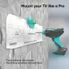 Onkron TV SET ACC WALL MOUNT /32-70"/WHITE TM5-W ONKRON