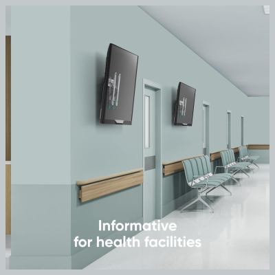 Onkron TV SET ACC WALL MOUNT /32-70"/WHITE TM5-W ONKRON