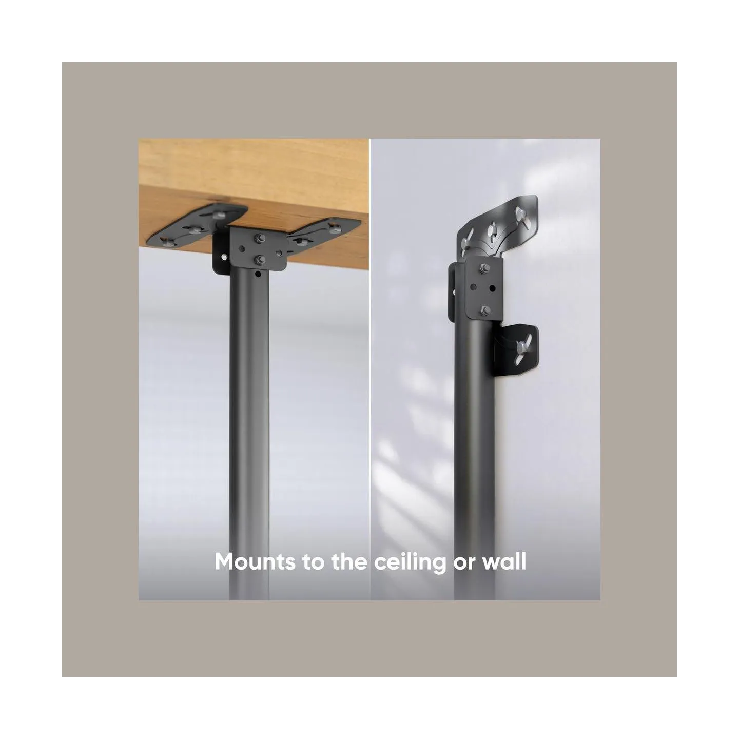 Onkron TV SET ACC CEILING MOUNT/32-80" BLACK N2L-B ONKRON