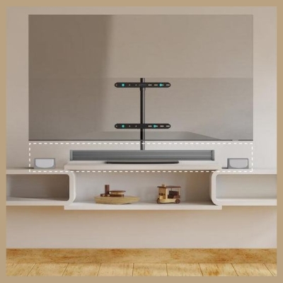 Onkron TV SET ACC DESKTOP STAND/32-75" BLACK PT3-B ONKRON