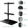 Onkron TV SET ACC DESKTOP STAND/32-75" BLACK PT3-B ONKRON