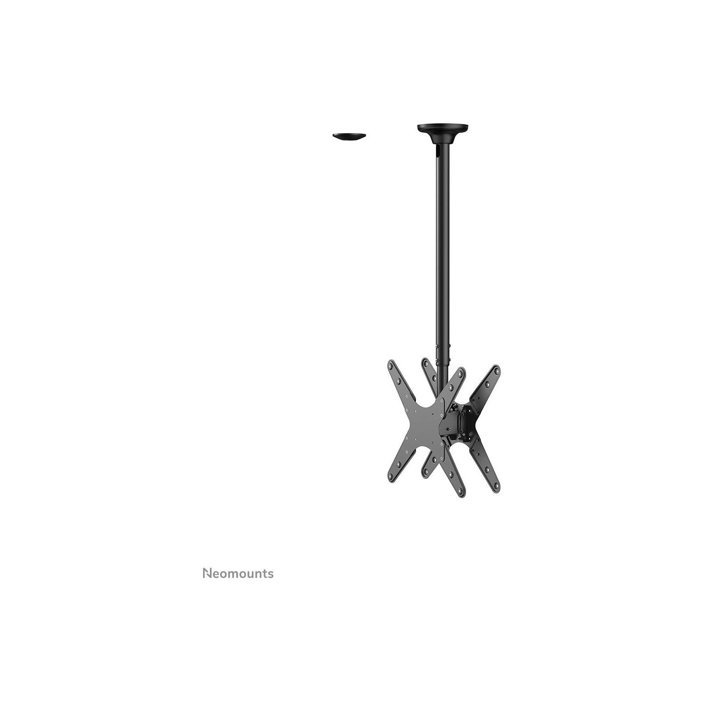 Neomounts BY NEWSTAR BACK TO BACK SCREEN CEILING MOUNT (HEIGHT: 106-156 CM)
