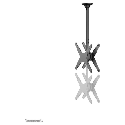 Neomounts BY NEWSTAR BACK TO BACK SCREEN CEILING MOUNT (HEIGHT: 106-156 CM)