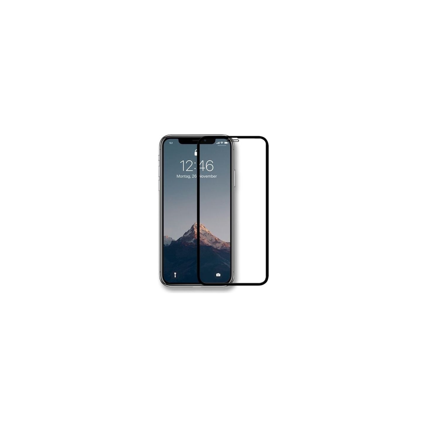 Woodcessories Premium Glass 3D Privacy filter iPhone Xr g012