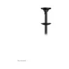 Neomounts BY NEWSTAR BACK TO BACK SCREEN CEILING MOUNT (HEIGHT: 106-156 CM)