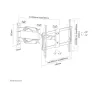 Neomounts TV SET ACC WALL MOUNT 32-60"/BLACK NM-W460BLACK NEOMOUNTS