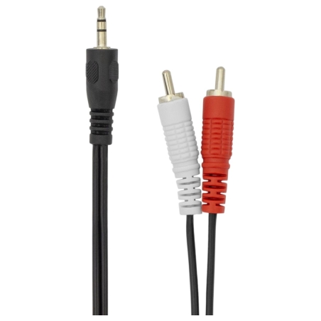 Sbox 3.5-2RCA-M/M-2/R 3.5mm M.->2 X RCA M, 2M