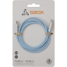 Sbox TYPE-C-1-BL Type C - Type C M/M 1m Blue