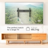 Onkron TV SET ACC WALL MOUNT /43-85"/BLACK TM6-B ONKRON