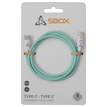 Sbox Type C - Type C M/M 1m green TYPEC-1-G