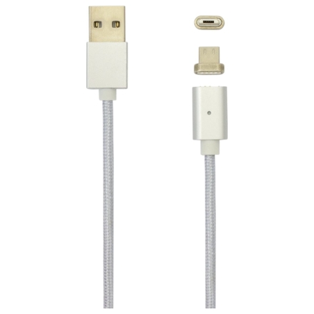 Sbox Magnetic USB->Micro USB M/M 1m