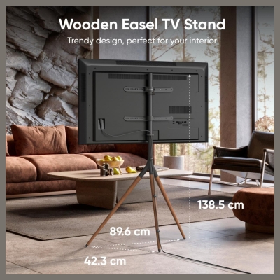 Onkron TV SET ACC FLOOR STAND /32-65"/BLACK TS1220-B ONKRON