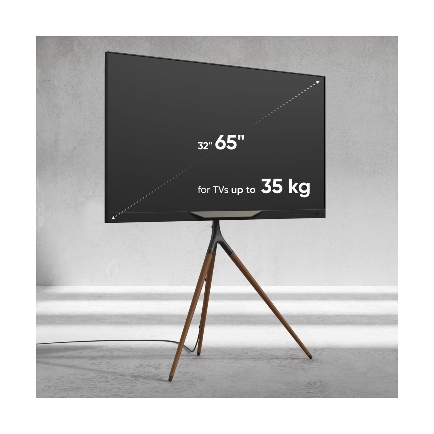 Onkron TV SET ACC FLOOR STAND /32-65"/BLACK TS1220-B ONKRON