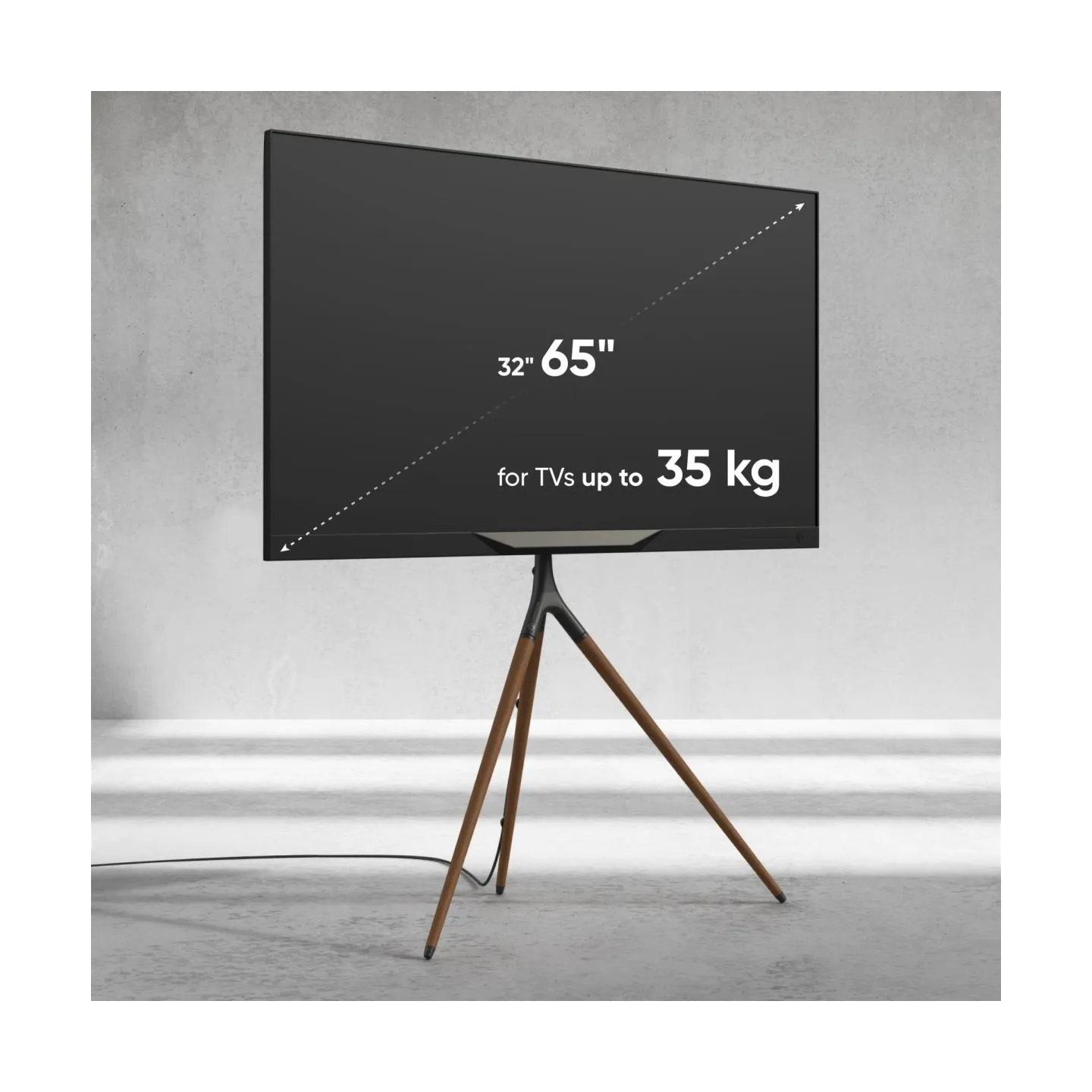 Onkron TV SET ACC FLOOR STAND /32-65"/BLACK TS1220-B ONKRON