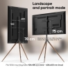 Onkron TV SET ACC FLOOR STAND /32-65"/BLACK TS1220-B ONKRON