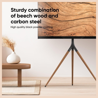 Onkron TV SET ACC FLOOR STAND /32-65"/BLACK TS1220-B ONKRON