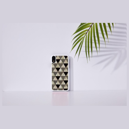 Ikins SmartPhone case iPhone XR pyramid white