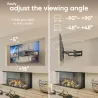 Onkron TV SET ACC WALL MOUNT/42-110"/BLACK M8L-B ONKRON