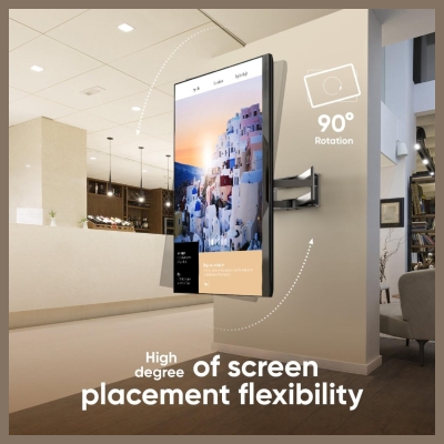 Onkron TV SET ACC WALL MOUNT/42-110"/BLACK M8L-B ONKRON