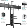 Onkron TV SET ACC DUAL VESA PANEL/ADV1881-B ONKRON