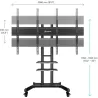 Onkron TV SET ACC DUAL VESA PANEL/ADV1881-B ONKRON