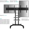 Onkron TV SET ACC DUAL VESA PANEL/ADV1881-B ONKRON