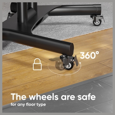 Onkron TV SET ACC MOBILE STAND/40-70"/BLACK TS1551-B ONKRON