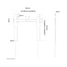 Neomounts TV SET ACC WALL MOUNT BLACK/32-55" LED-W400BLACK NEOMOUNTS