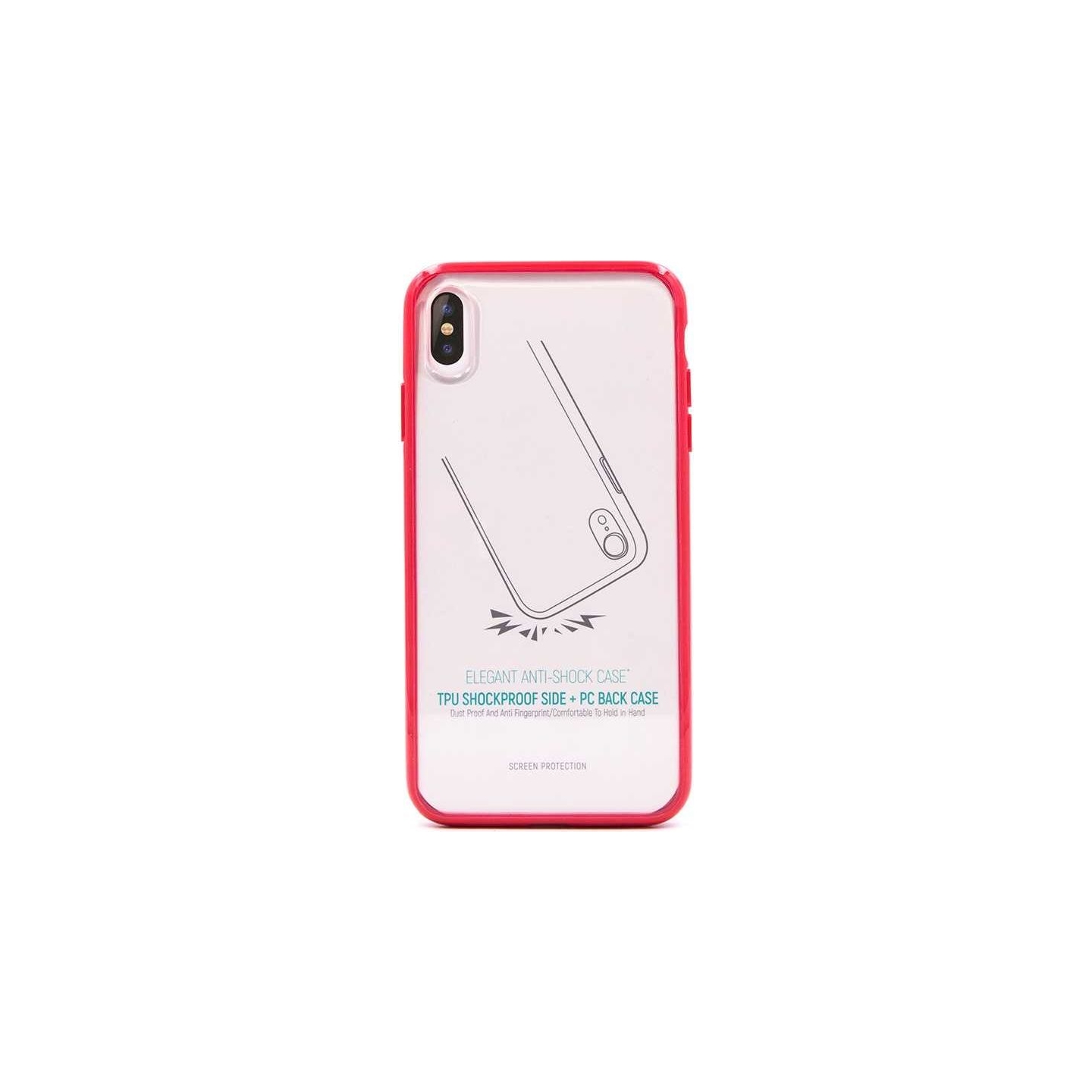 Devia Elegant anti-shock case iPhone XS Max (6.5) red