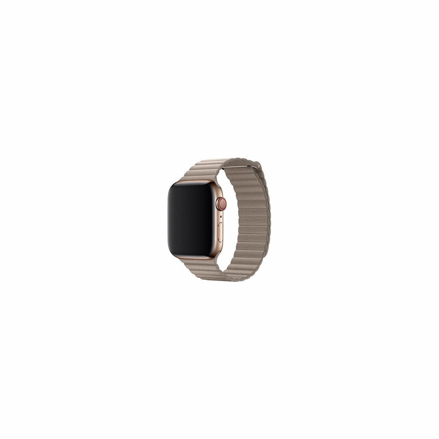 Devia Elegant Leather Loop(44mm) for Apple Watch stone