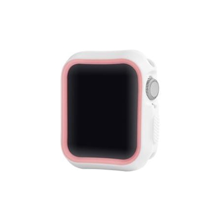 Devia Dazzle Series protective case (44mm) for Apple Watch white pink