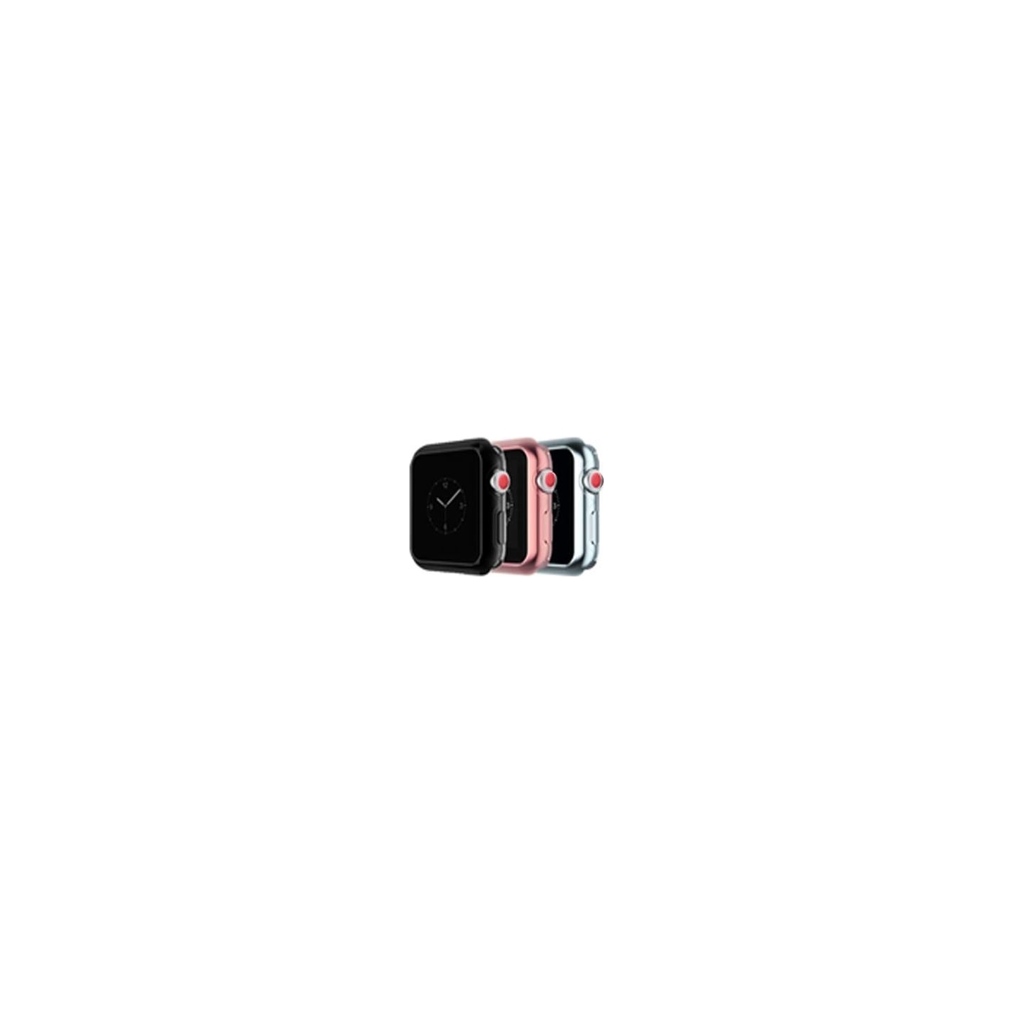 Devia Gold-plated series case V2 (44mm) for Apple Watch rose gold