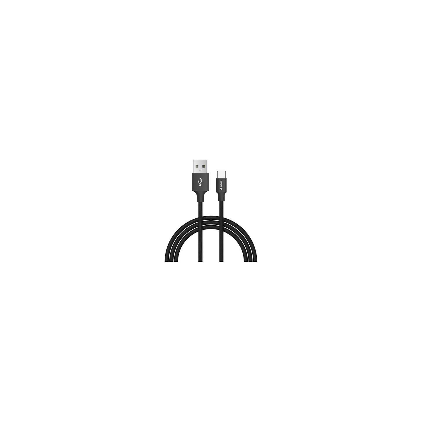 Devia Pheez Series Cable Set for Micro 3 Pack (25CM,1M,2M) black