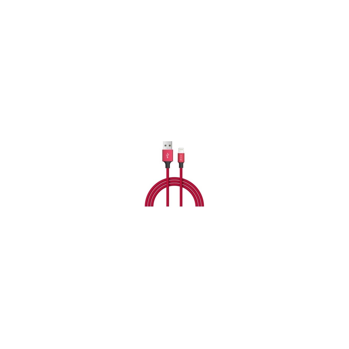 Devia Pheez series USB-C TO Lightning cable 1M red